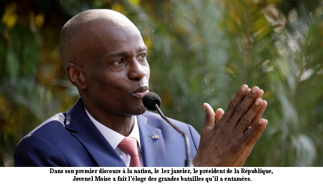 Jovenel Moise trace les liserés de son héritage politique